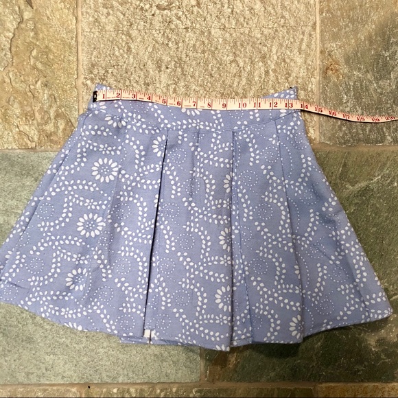 ❤️3 for $20❤️Adorable Blue Mini Skirt - Picture 2 of 5